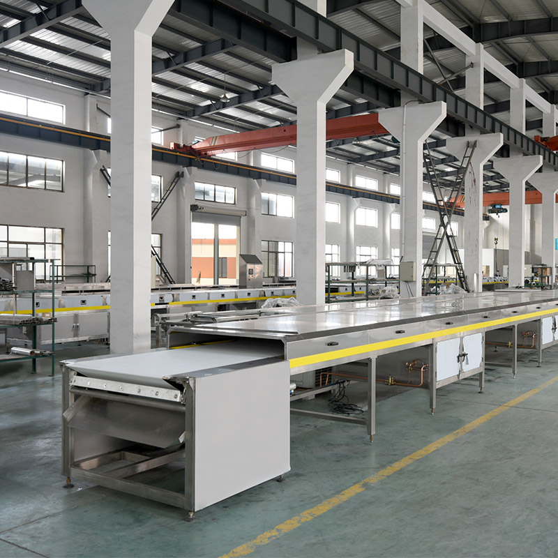 SJP Series Industrial Chocolate Enrobing Line Chocolate Coating Machinery Equipment